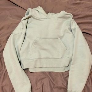 TNA Mint Cropped Hoodie